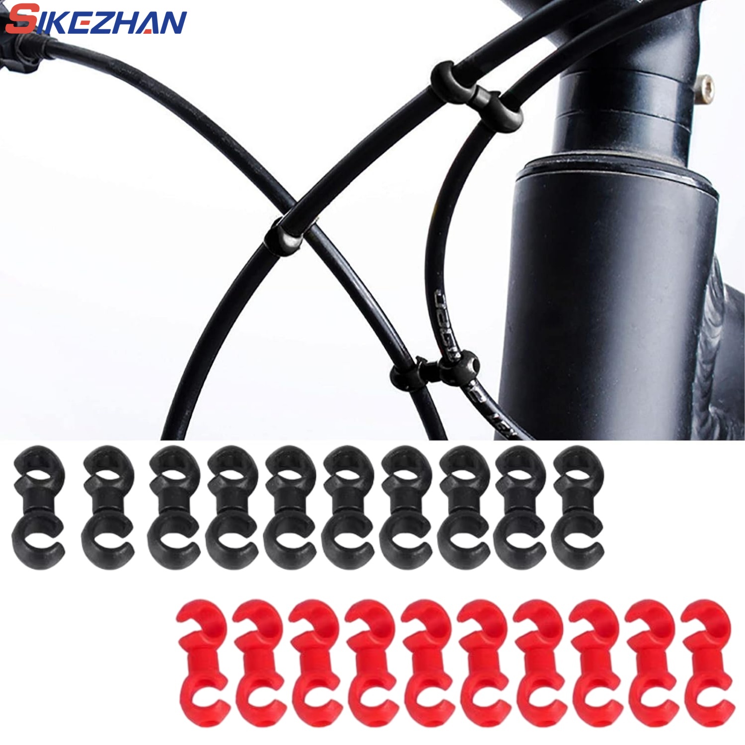 Cycling Gear Brands - 10 buah/set klip garis silang sepeda