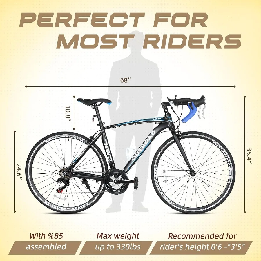 Sepeda Balap dengan Roda 700C, - Carbon Bike Frame ulasan dan harga