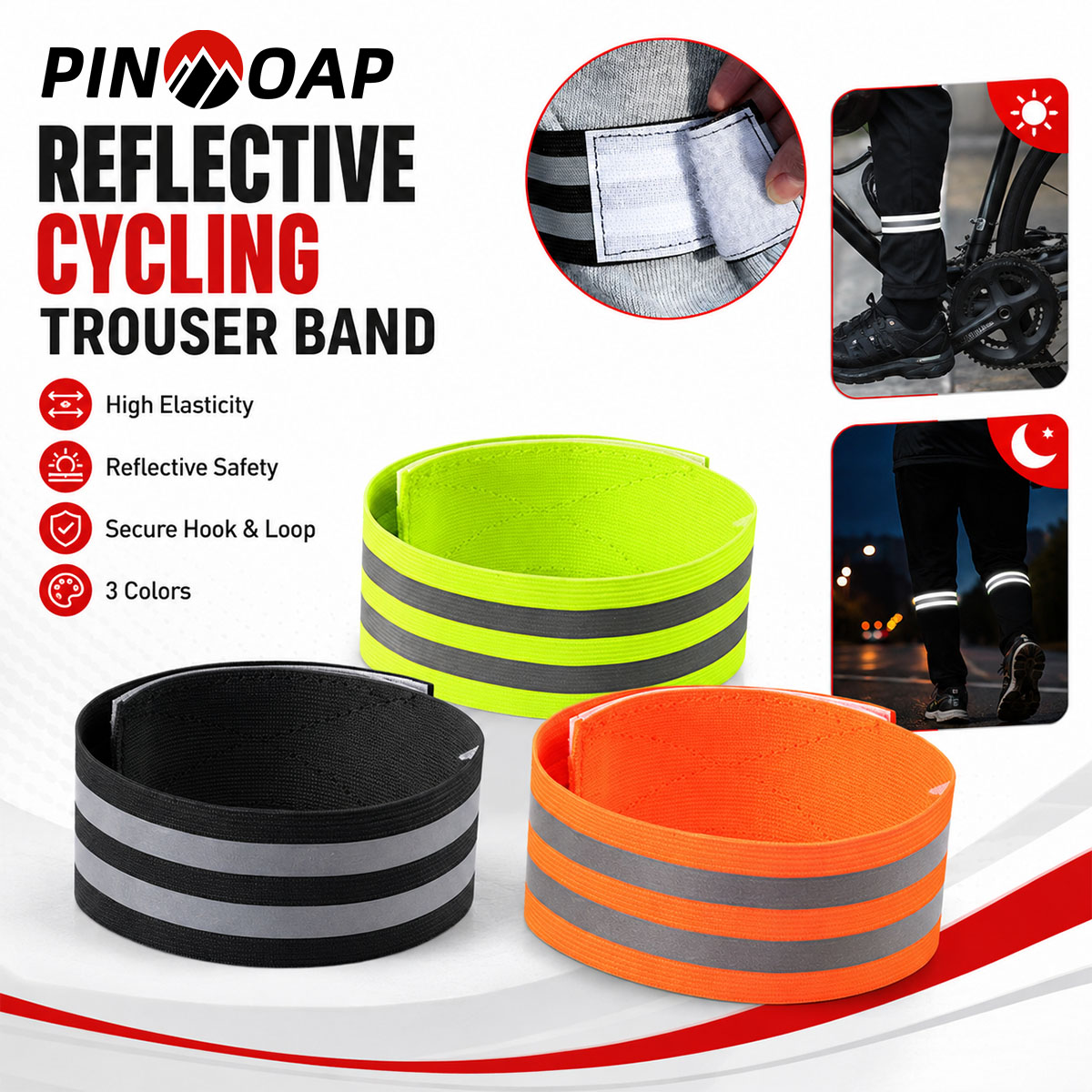 PINMOAP 1/2PCS Tali Celana Sep - Cycling Gear Brands ulasan dan harga